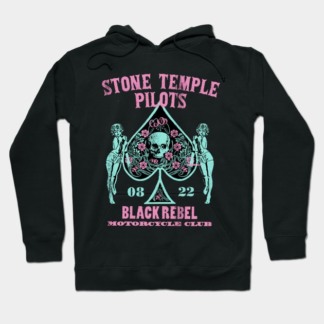 STP Black Club Hoodie by The Red Bearded Realtor